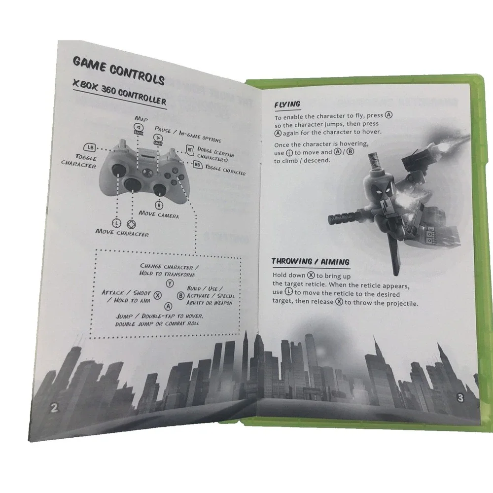 Lego Xbox 360‎ Marvel Super Heroes Video Game Warner Brothers